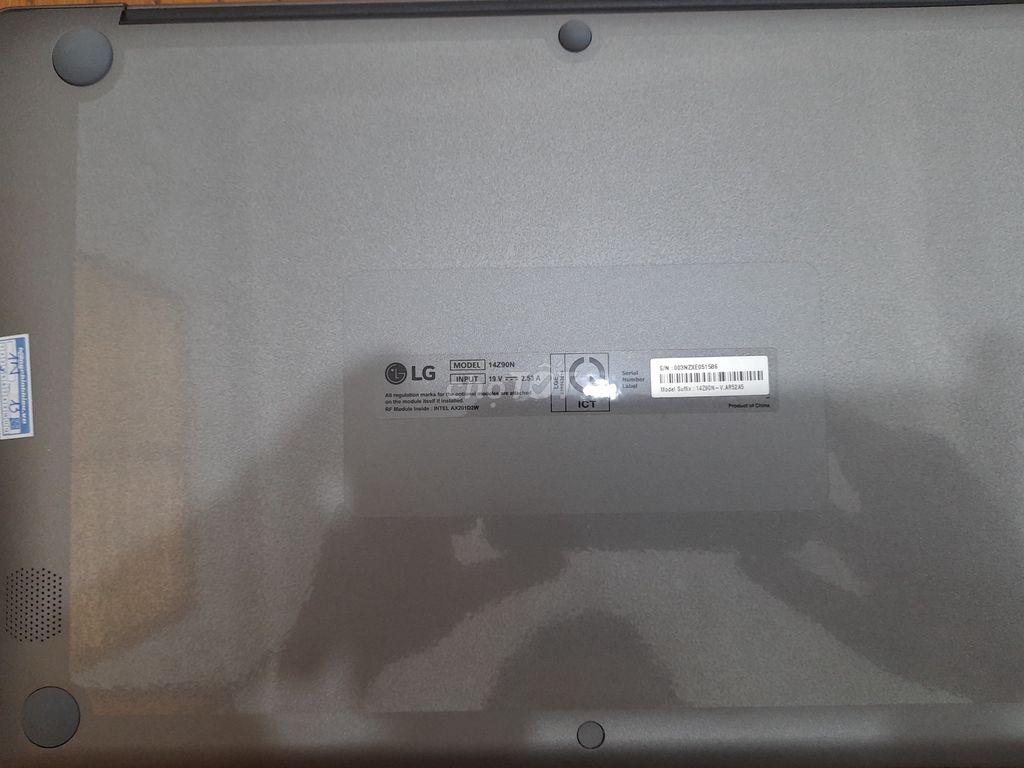 0938394505 - Laptop LG Gram 14Z90N-V.AR52A5 (14" FHD/i5-1035G7)