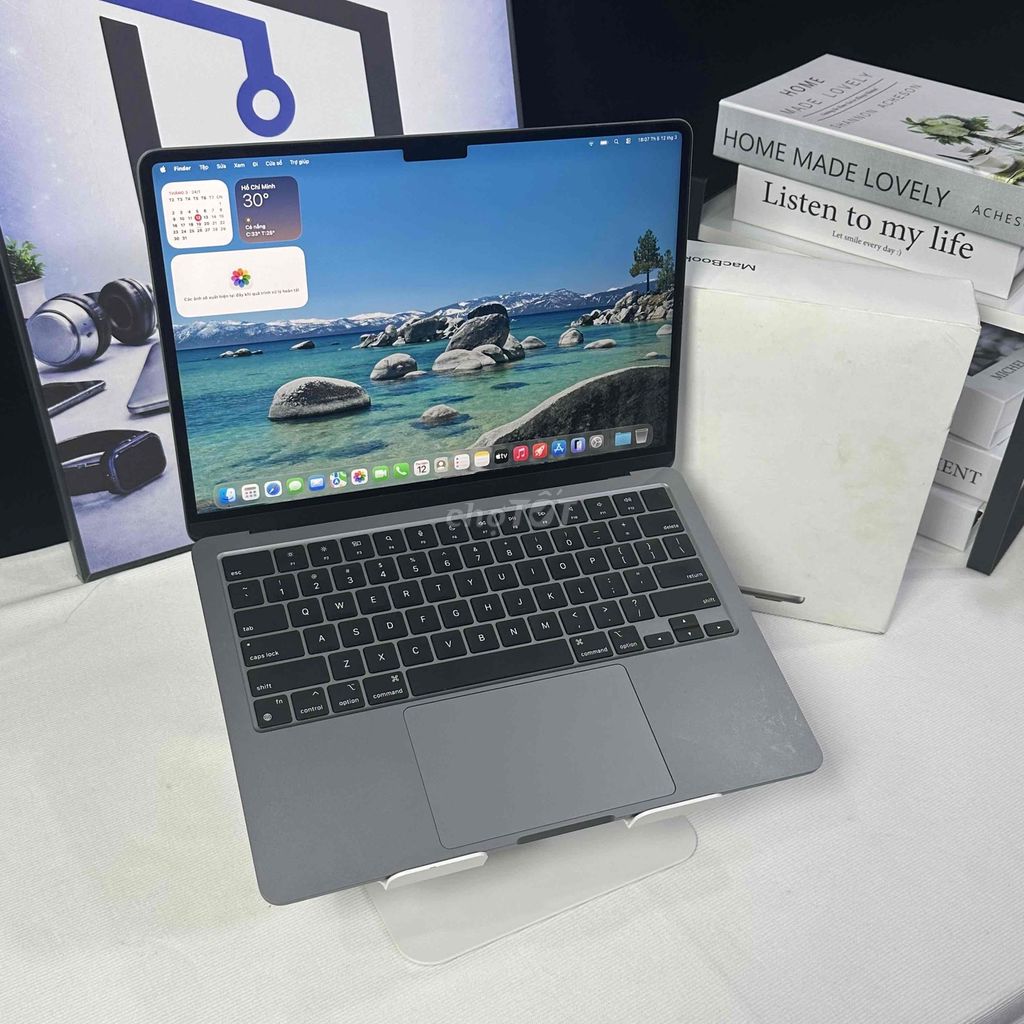 Macbook Air M3 13” 16/256GB Grey 99% Fullbox. Mua bán Laptop tại Quận Tân Bình Tp Hồ Chí Minh được đăng bởi Trần Nhật Khang hình 1