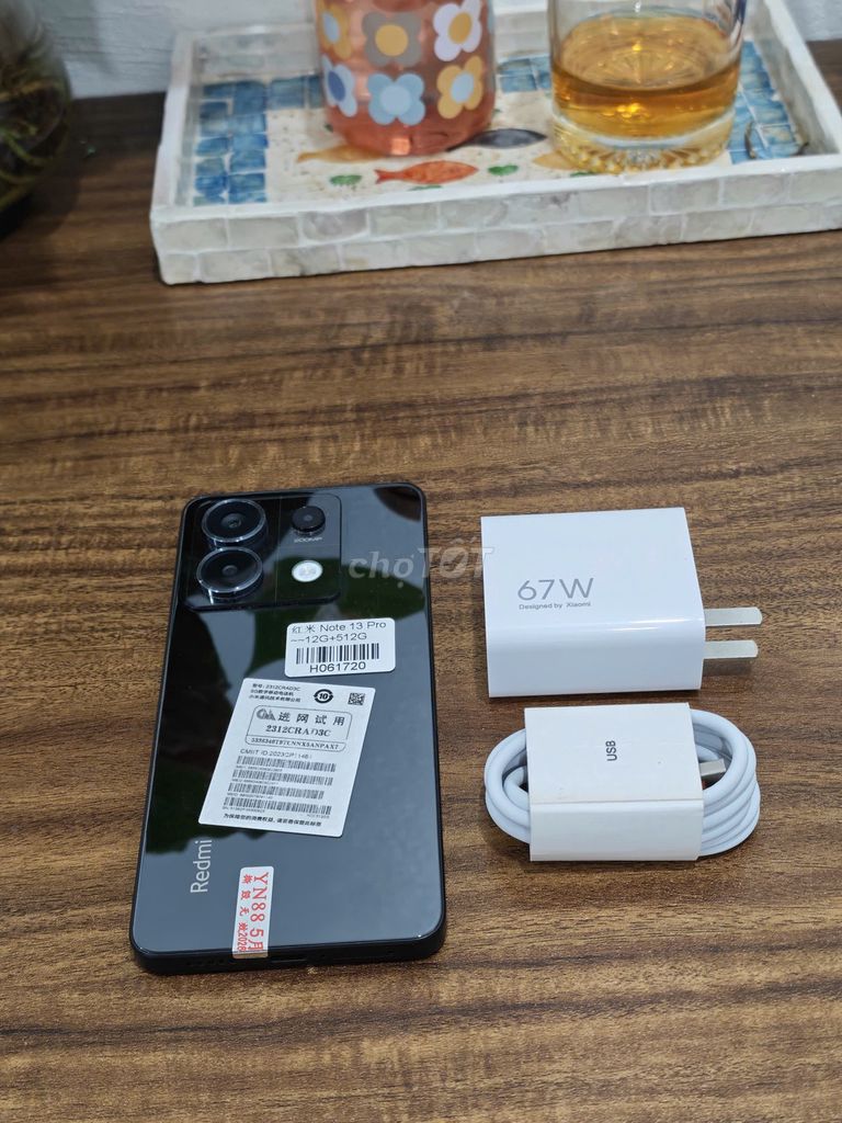 Redmi Note 13 Pro 5G 12/512 Quốc Tế sạc67w có COD . Mua bán Điện thoại tại Quận Hoàng Mai Hà Nội được đăng bởi Trần Ngọc Hiếu hình 1
