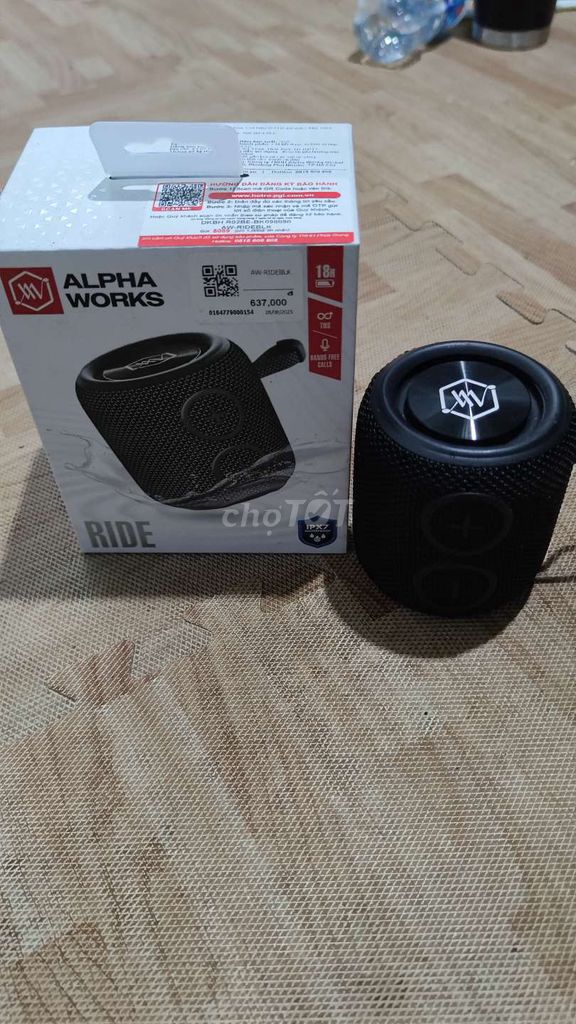 Loa Bluetooth Alpha Works Ride Đen. Mua bán Tivi, Âm thanh tại Quận Ba Đình Hà Nội được đăng bởi Ngọc Tân hình 1