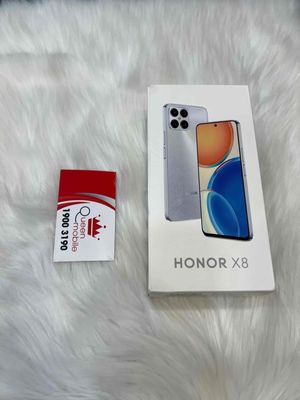 Honor X8 4 cam sau cực đẹp blue