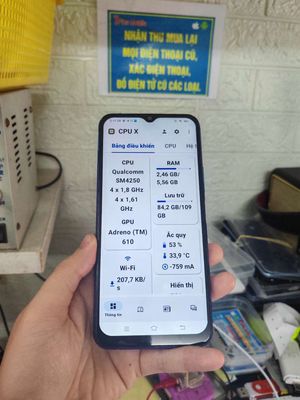 Vivo Y20s 128GB Xanh tím