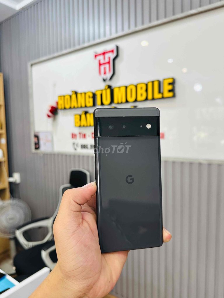 Google Pixel 6 128GB Đen. Mua bán Điện thoại tại Quận Liên Chiểu Đà Nẵng được đăng bởi Hoàng Tú MB hình 1
