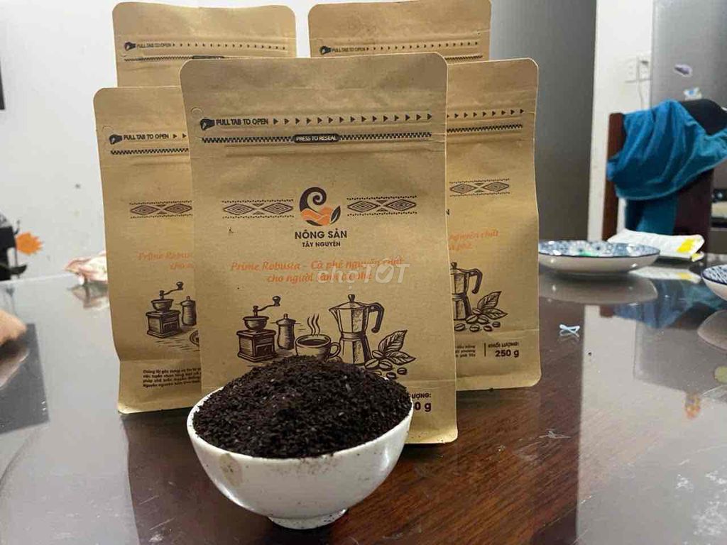 Cà phê Robusta 250g - Nông Sản Tây Nguyên