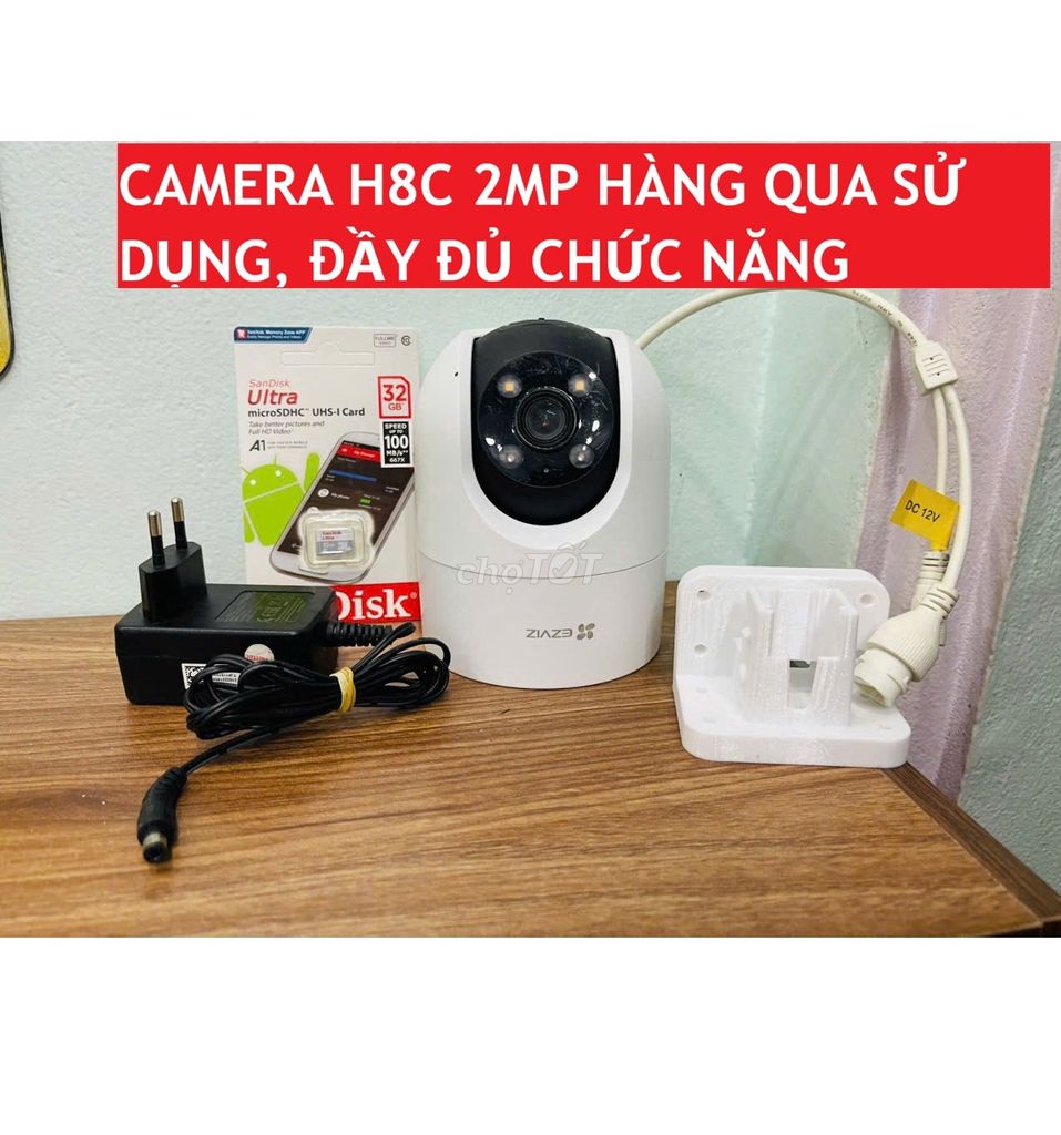 Camera EZVIZ H8C 2MP hàng cũ, đã qua sử dụng. Mua bán Máy ảnh, Máy quay tại Quận Bắc Từ Liêm Hà Nội được đăng bởi Nam  hình 1