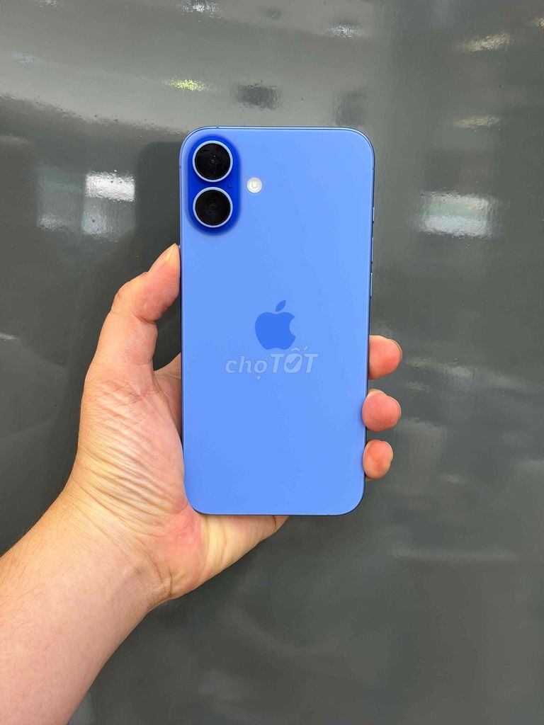 iPhone 16 Plus 128GB Xanh Like New Lock Pin 100. Mua bán Điện thoại tại Quận Ninh Kiều Cần Thơ được đăng bởi Quý Mobile Cần thơ hình 1