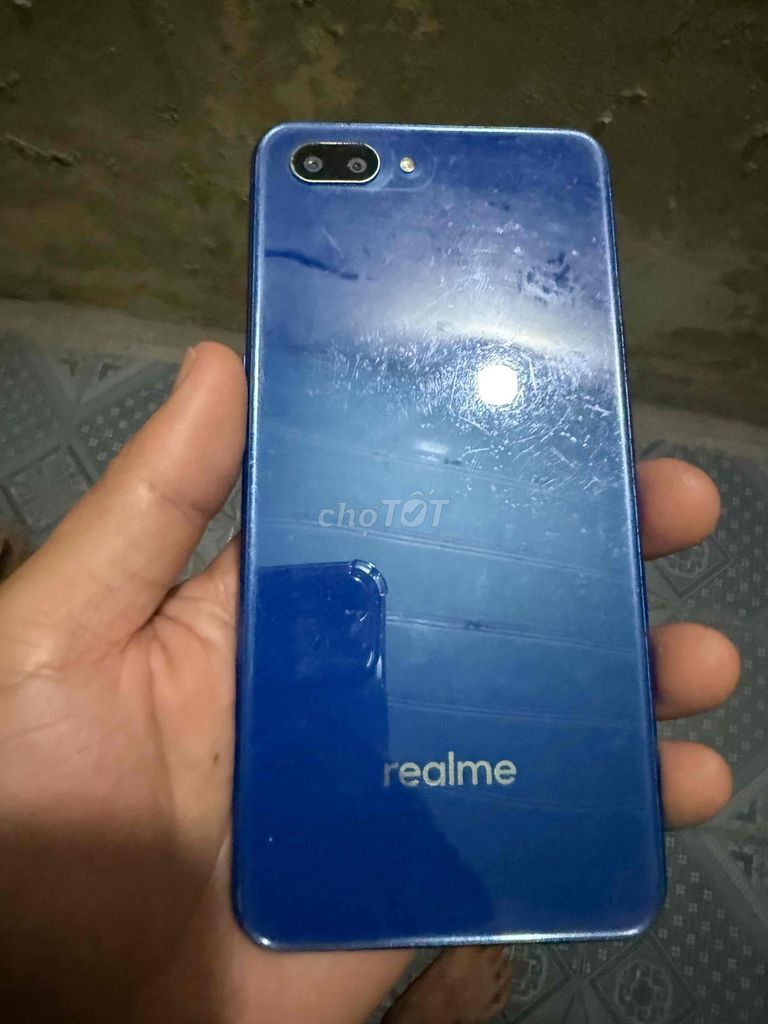 Realme C1 Xanh Hư màn hình. Mua bán Điện thoại tại Huyện Yên Mỹ Hưng Yên được đăng bởi Tuấn Anh hình 1