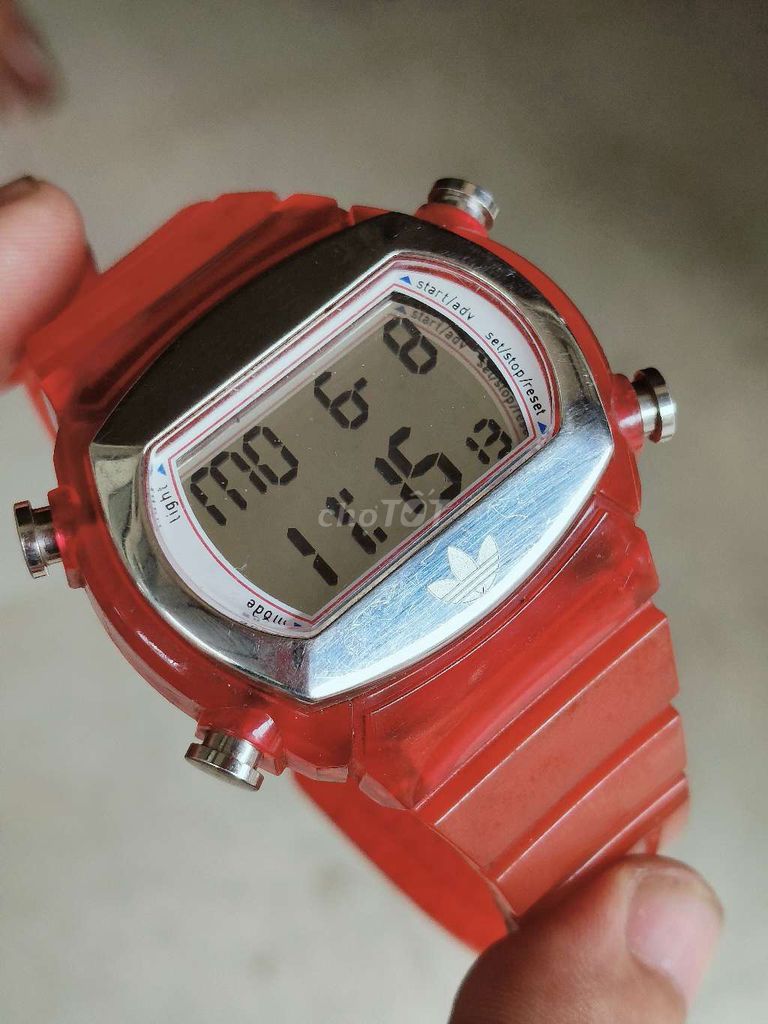 ADlDÁS DlGlTAL màu H0T, pin châu 10 năm. Mua bán Đồng hồ tại Thành phố Buôn Ma Thuột Đắk Lắk được đăng bởi QUANG chào AE hình 1