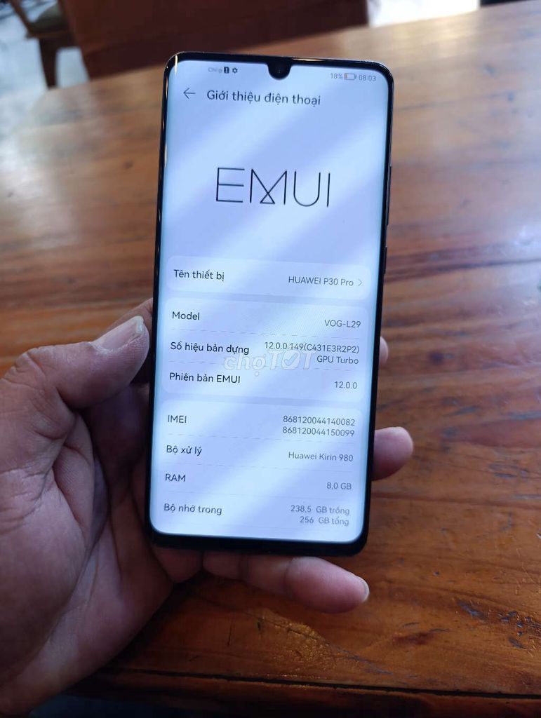 Huawei P30 Pro 8/256GB Đen Đã sử dụng. Mua bán Điện thoại tại Quận 11 Tp Hồ Chí Minh được đăng bởi hoang hình 1