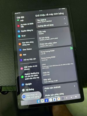 LENOVO PAD PLUS 2023 G99 6/128 2K. Mua bán Máy tính bảng tại Thành phố Bến Tre Bến Tre được đăng bởi Minh