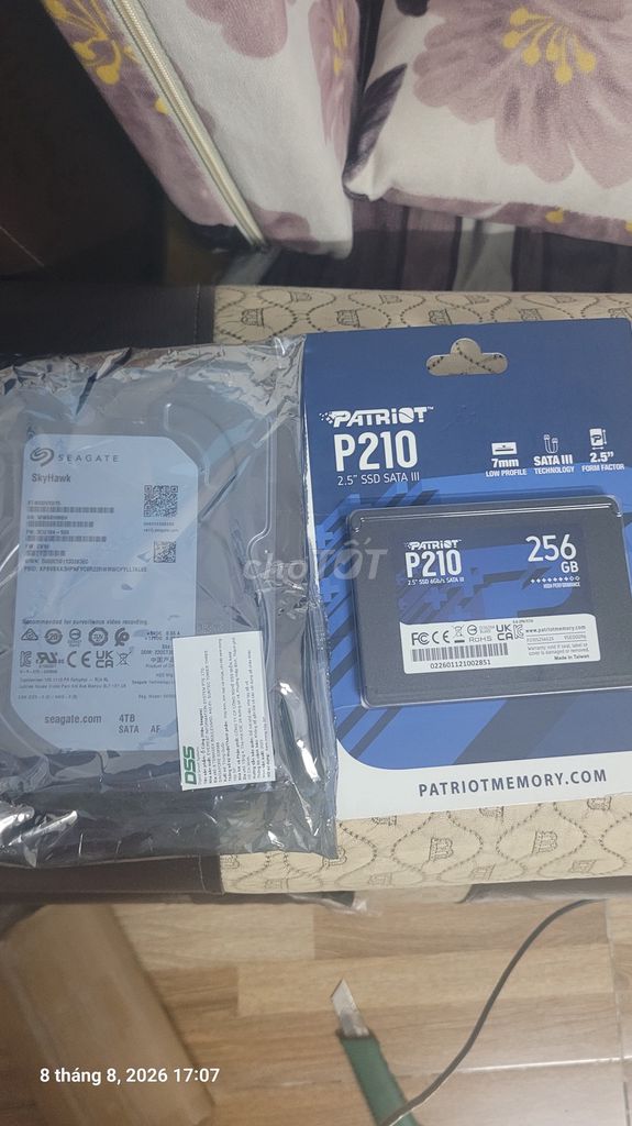 Ổ cứng HDD Seagate Skyhawk 4TB Mới. Mua bán Linh kiện (RAM, Card...) tại Quận 12 Tp Hồ Chí Minh được đăng bởi phạm quang phúc hình 1