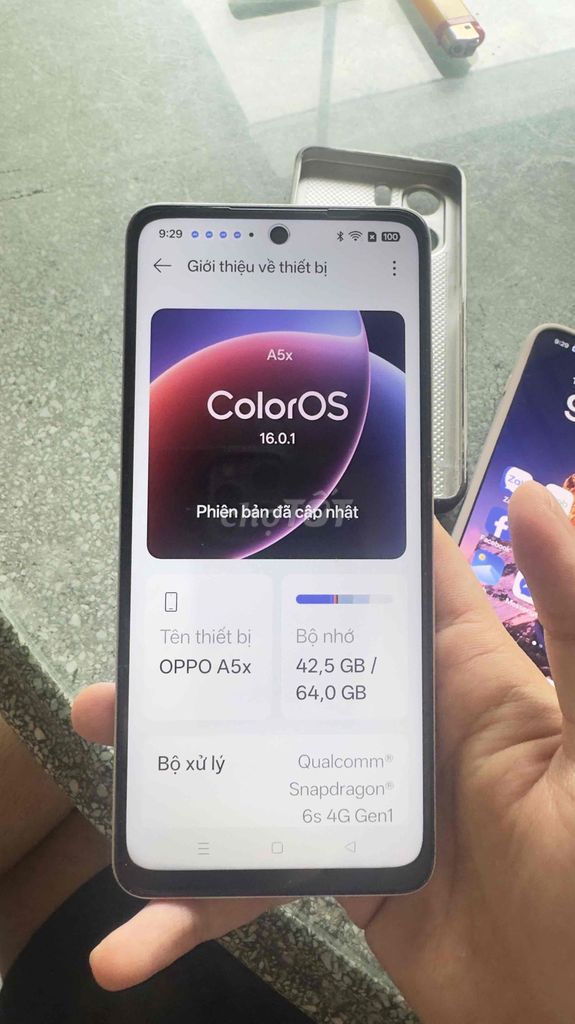 Oppo A5x 64GB Trắng Đã sử dụng. Mua bán Điện thoại tại Huyện Bình Chánh Tp Hồ Chí Minh được đăng bởi Bình hình 1