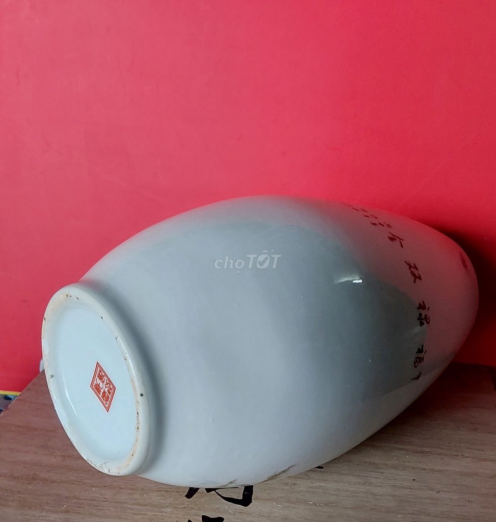 Bình hoa gốm sứ Tùng lộc 25cm. Mua bán Cây cảnh, đồ trang trí tại Quận Bình Thuỷ Cần Thơ được đăng bởi tuấn hình 1