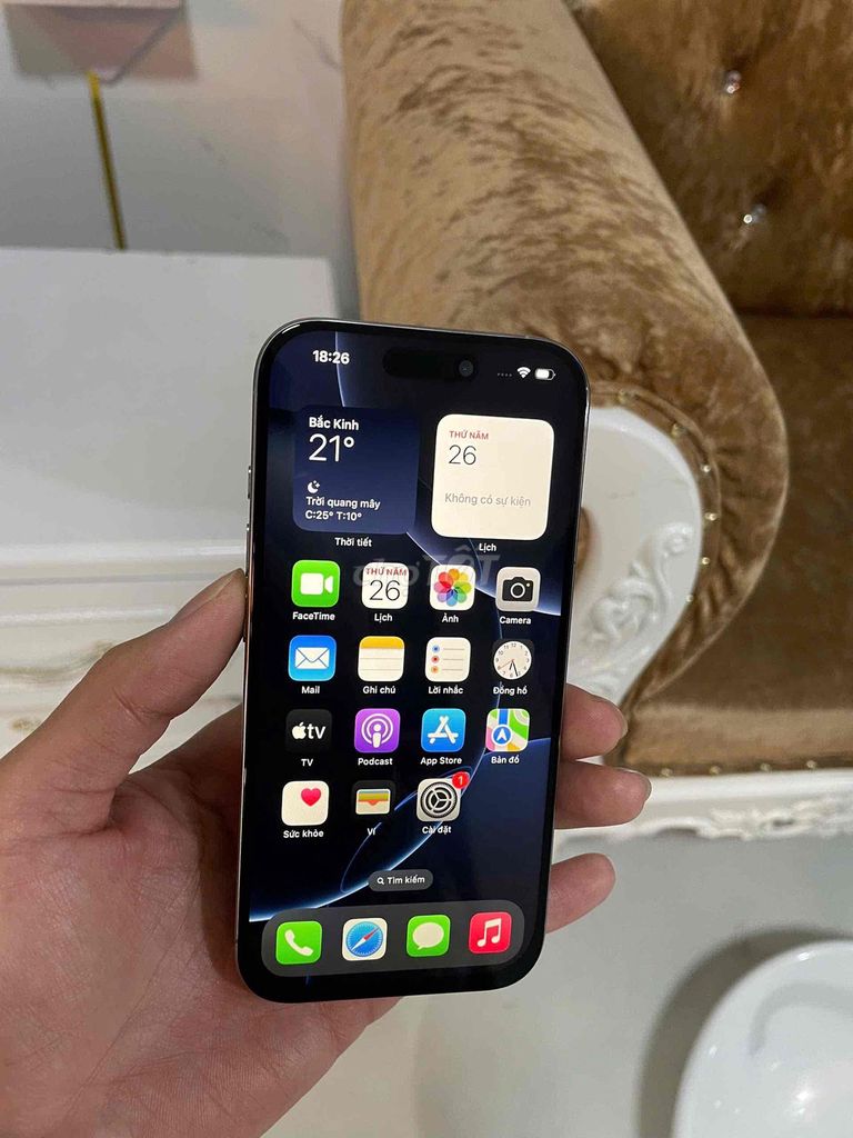 iPhone 16 pro 256G titan dùng wifi. Mua bán Điện thoại tại Quận Ninh Kiều Cần Thơ được đăng bởi ipod high class hình 1