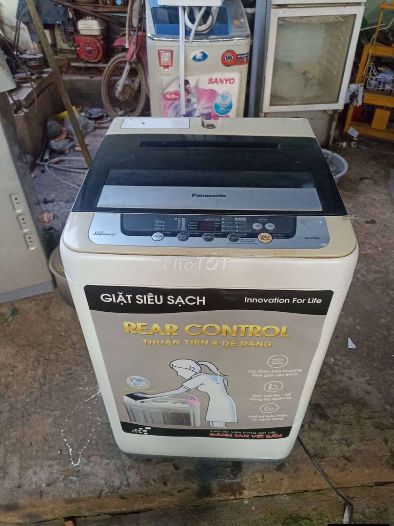 Máy giặt Panasonic NA-T70B2 7kg cửa trên Trắng. Mua bán Máy giặt tại Thành phố Đồng Xoài Bình Phước được đăng bởi thành hình 1