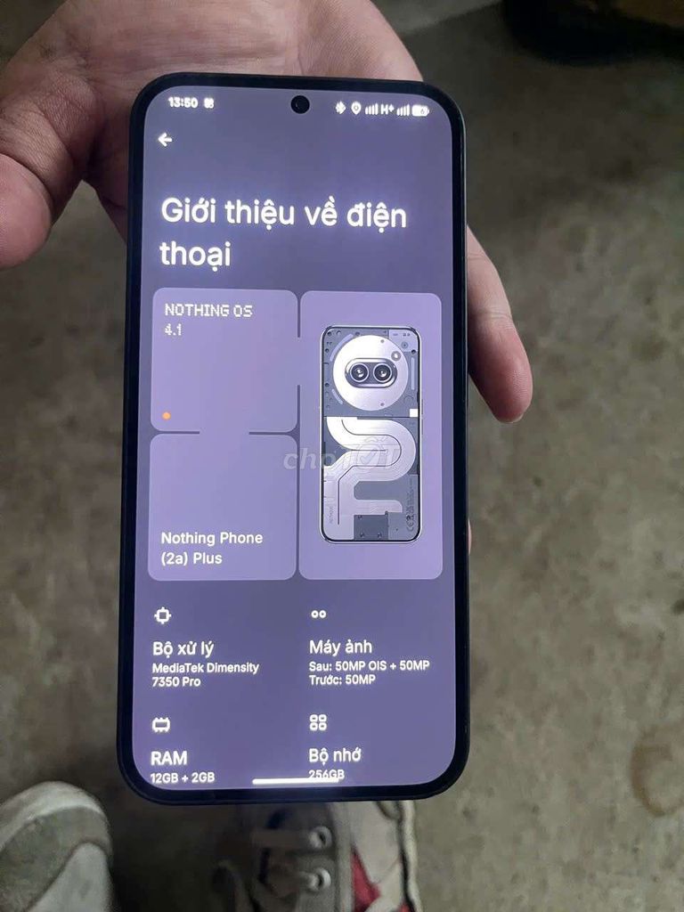 Nothing Phone 2a Plus 12GB/256GB Đen Đã sử dụng. Mua bán Điện thoại tại Quận Gò Vấp Tp Hồ Chí Minh được đăng bởi chanh truc hình 1