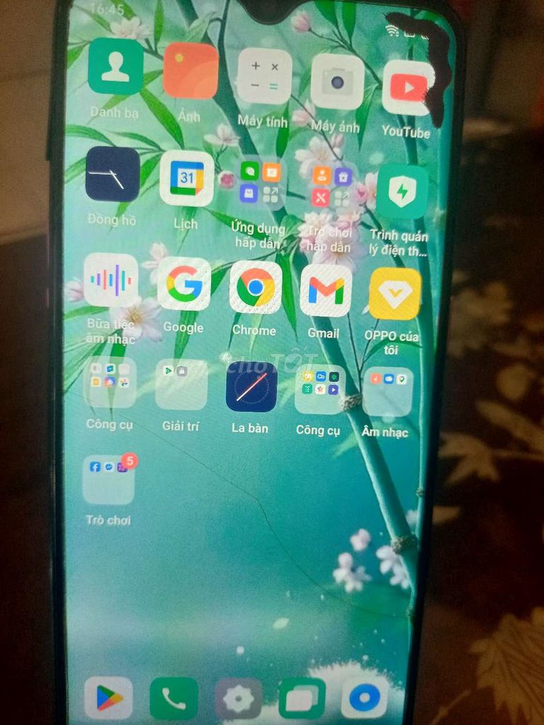 Oppo F9 Tím Hỏng pin, hỏng màn hình. Mua bán Điện thoại tại Quận Hải Châu Đà Nẵng được đăng bởi Trandiep hình 1