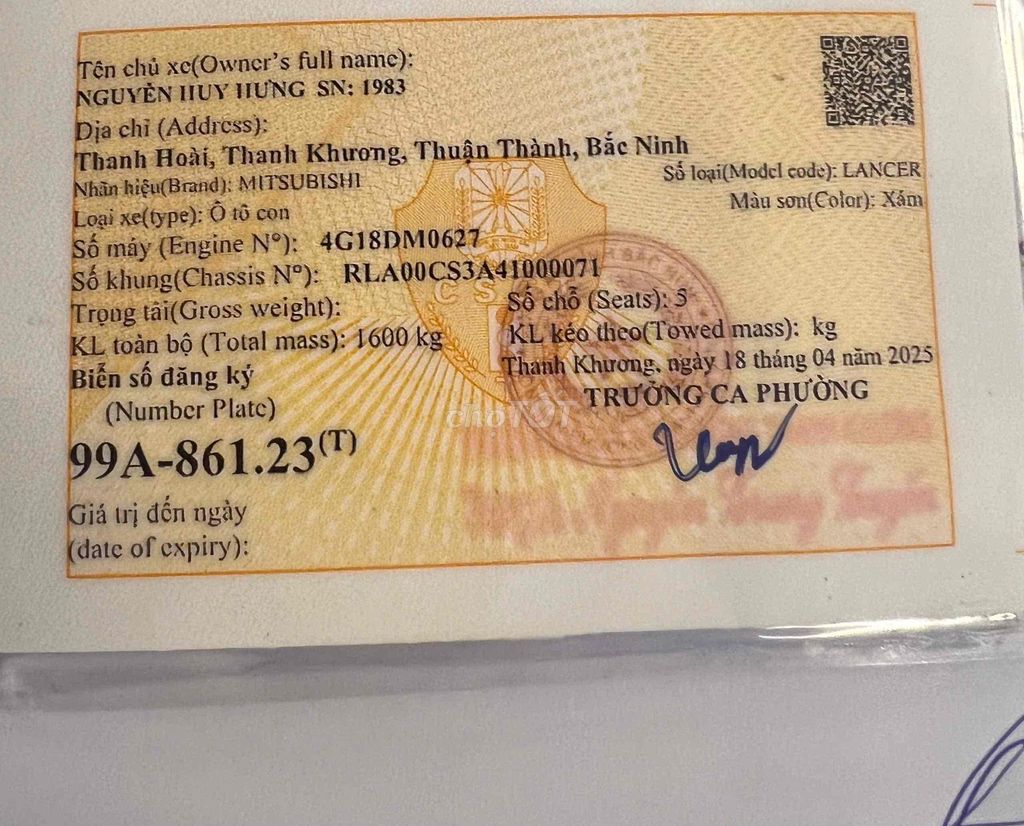 Mitsubishi Lancer 2004- bạc số tự động. Mua bán Ô tô tại Quận Đống Đa Hà Nội được đăng bởi nguỵ đình sơn hình 6