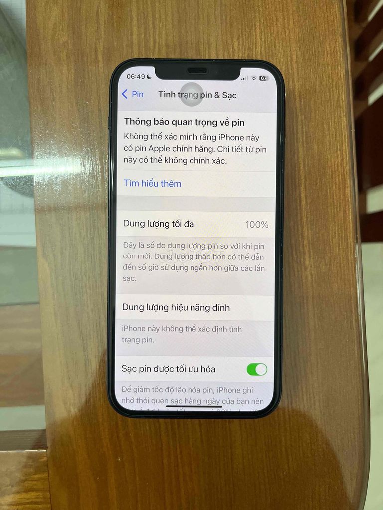 iPhone 12 64GB nguyên zin. Mua bán Điện thoại tại Thị xã Cai Lậy Tiền Giang được đăng bởi nguyễn thanh hưng hình 1
