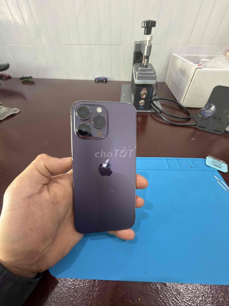 iPhone 14 Pro Max 128GB Tím Singapore. Mua bán Điện thoại tại Thành phố Trà Vinh Trà Vinh được đăng bởi Cầm đồ Thành Ngân hình 1