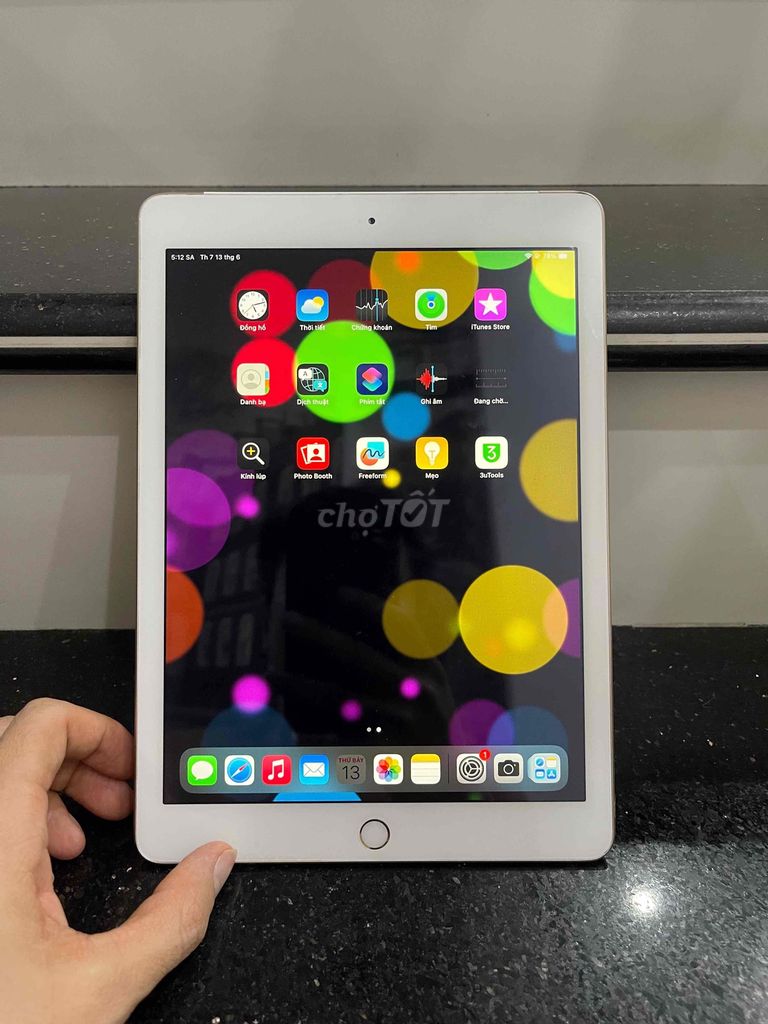 Apple iPad Gen 5 32GB 4G Vàng. Mua bán Máy tính bảng tại Quận Hải An Hải Phòng được đăng bởi Hung163 hình 1