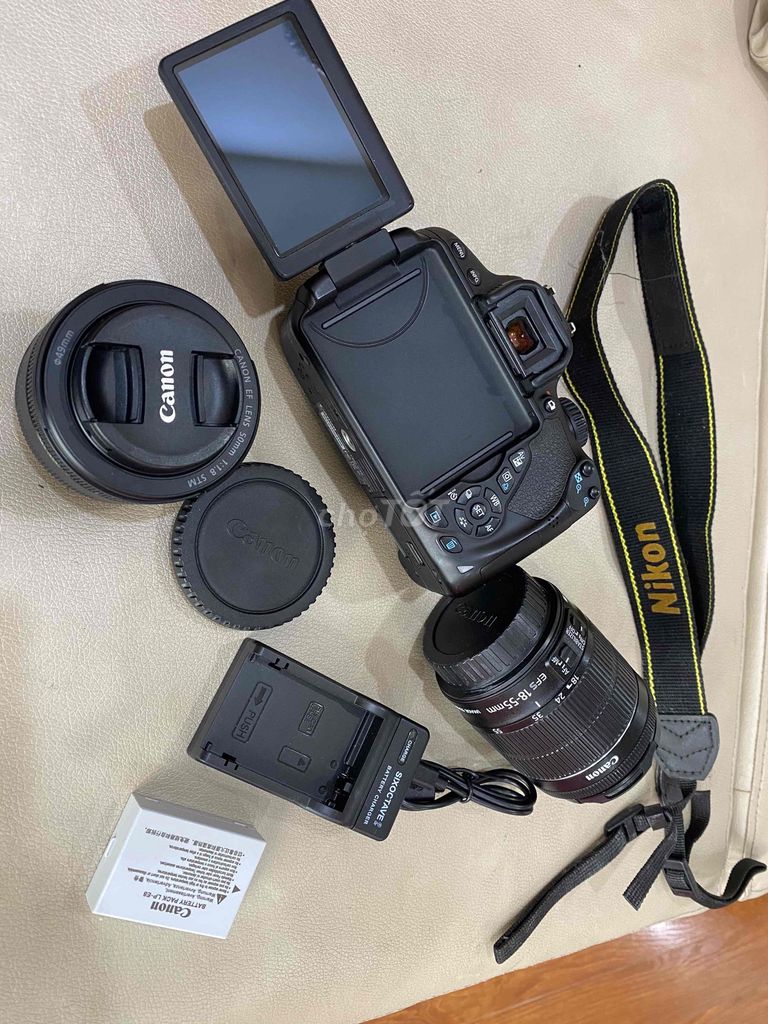 Máy ảnh Canon Kiss X6i (650D) Đen kèm 18-55 stm. Mua bán Máy ảnh, Máy quay tại Quận Hà Đông Hà Nội được đăng bởi Dai Ka hình 1