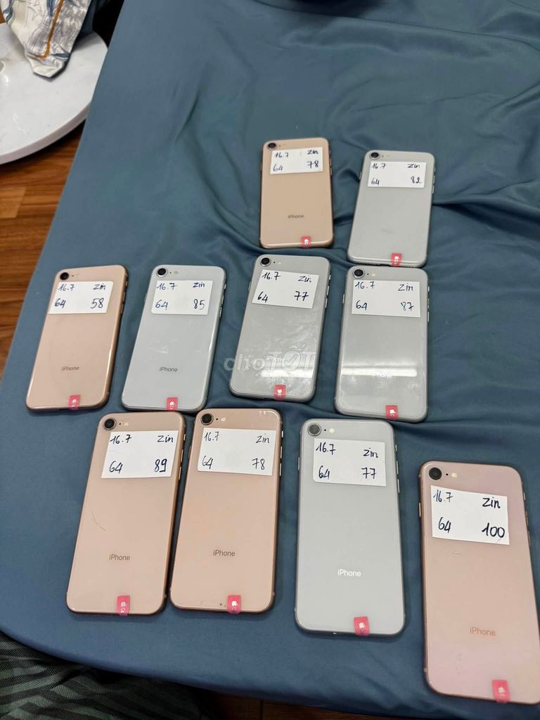 Apple iPhone 8 64GB Vàng hồng, Bạc Đã sử dụng. Mua bán Điện thoại tại Quận 10 Tp Hồ Chí Minh được đăng bởi Hội Đồ Điện Tử hình 1