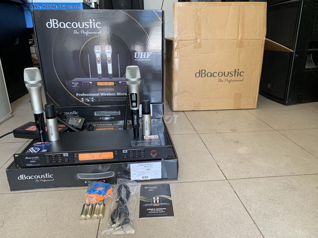 MÍC CHUYÊN NGHIỆP XỊN CHÍNH HÃNG DBacoustic 450ii. Mua bán Tivi, Âm thanh tại Quận Sơn Trà Đà Nẵng được đăng bởi cường audio hình 1