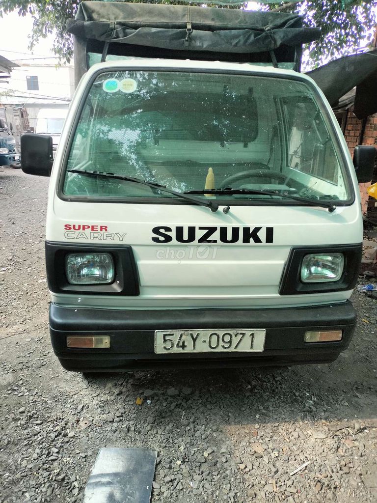 Bán Suzuki 2004 thùng bạc mới kiểm định.xe đẹp