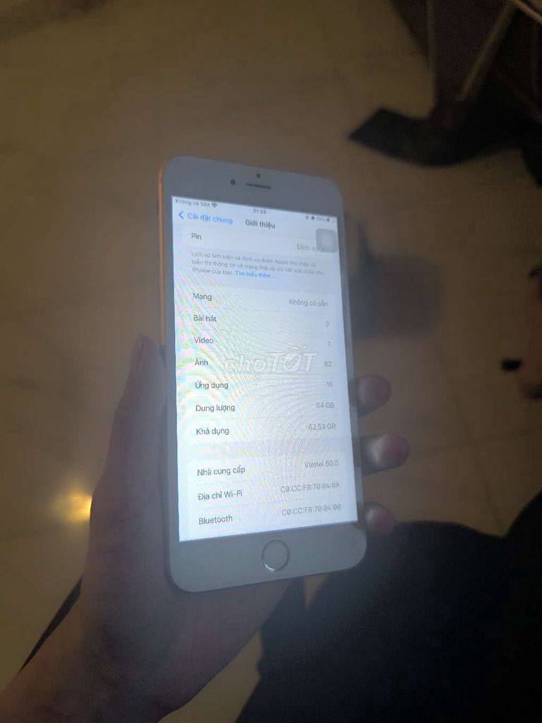 Apple iPhone 6s Plus 64GB Vàng hồng. Mua bán Điện thoại tại Huyện Hoài Đức Hà Nội được đăng bởi Đăng Lý hình 1