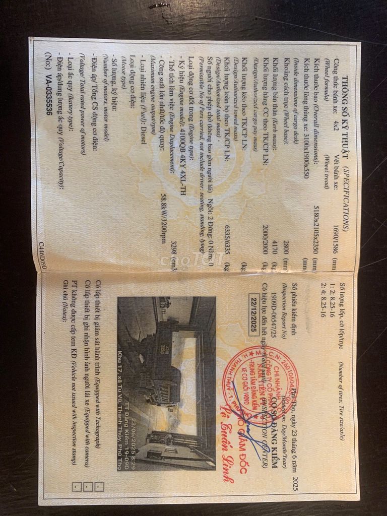 Xe tải ben tự đổ Chiến Thắng 2T sản xuất năm 2008. Mua bán Ô tô tại Quận Hà Đông Hà Nội được đăng bởi nguyễn anh tú hình 5