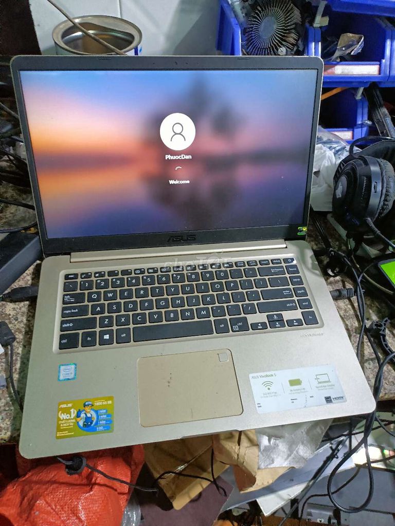 Asus VivoBook i5-8250U 8GB/112GB Vàng đồng. Mua bán Laptop tại Huyện Dương Minh Châu Tây Ninh được đăng bởi VI TÍNH NGUYỄN TÙNG  hình 1