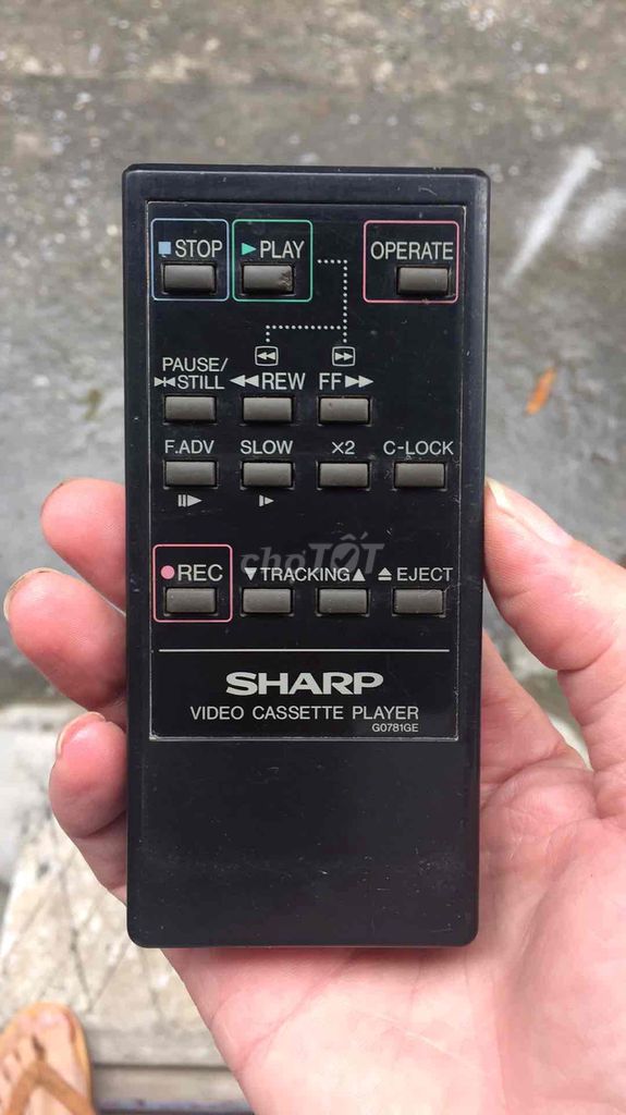 Điều khiển vhs Sharp. Mua bán Phụ kiện (Màn hình, Chuột...) tại Thành phố Thái Bình Thái Bình được đăng bởi Ngọc Hoàn Audio Chất Lượng hình 1