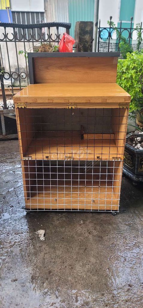 Chuồng Chó Mèo 2 tầng đẹp. Mua bán Phụ kiện, Thức ăn, Dịch vụ tại Huyện Thường Tín Hà Nội được đăng bởi ok hình 1