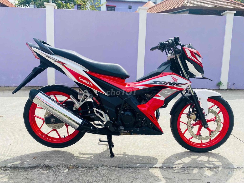 HONDA SONIC 150 TRẮNG ĐỎ 2019