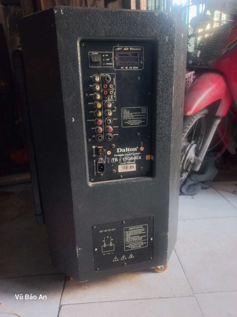Loa kéo Dalton TS-15G600X Đen. Mua bán Tivi, Âm thanh tại Quận 12 Tp Hồ Chí Minh được đăng bởi Huy hình 1