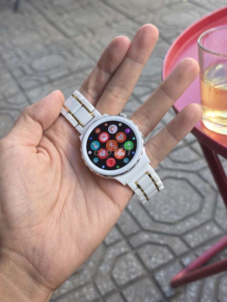 Huawei GT 3 Pro Gốm ceramic Trắng. Mua bán Thiết bị đeo thông minh tại Huyện Lâm Hà Lâm Đồng được đăng bởi Flag ship VN hình 1