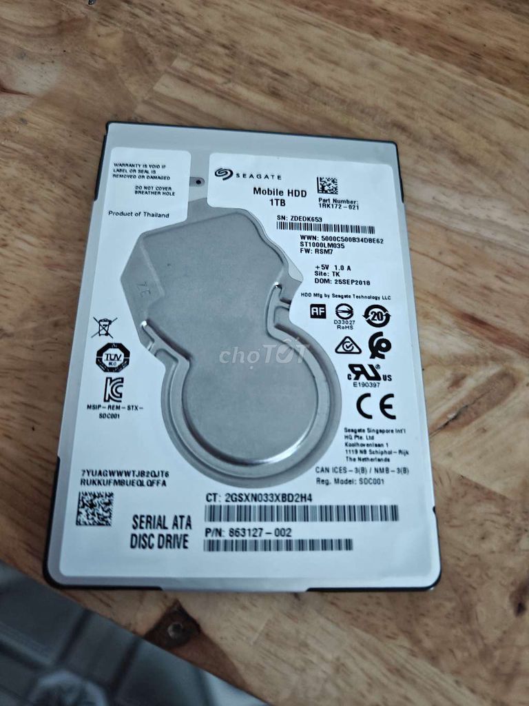 Ổ cứng HDD Seagate ST1000LM035 1TB. Mua bán Linh kiện (RAM, Card...) tại Huyện Mê Linh Hà Nội được đăng bởi han han hình 1