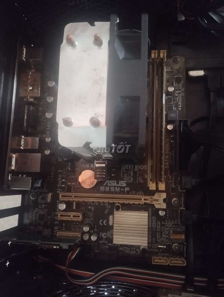 Bo mạch chủ ASUS B85M-F, e3 1220v3,12gb ram . Mua bán Linh kiện (RAM, Card...) tại Huyện Chư Prông Gia Lai được đăng bởi Son Y hình 1