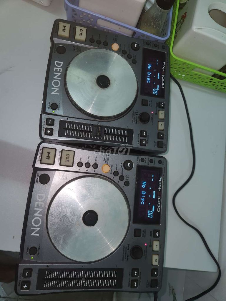 2 đầu CD Denon như hình