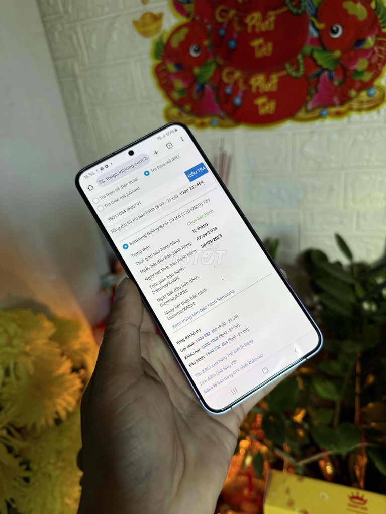 cần bán hay gl samsung S24 plus hàng TGDD BH DÀI