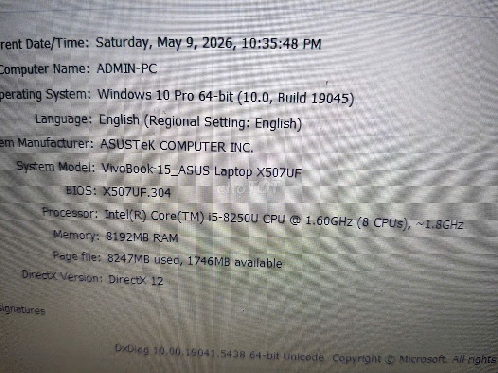 CẦN BAY GẤP DO THUA TX. Mua bán Laptop tại Thành phố Bắc Giang Bắc Giang được đăng bởi minh quân hình 1