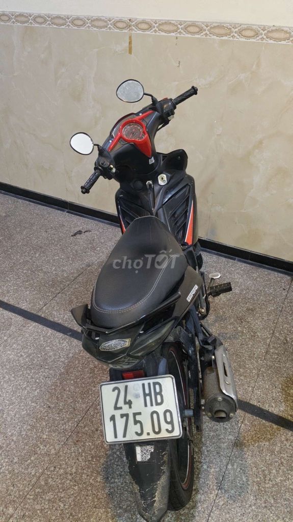Мотоцикл Espero Ex King 50cc 2023 черного цвета