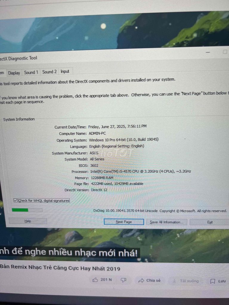 cần bán bộ pc core i5 ram 12gb ssd 128gb vga 720