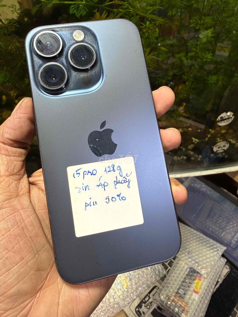 Apple iPhone 15 Pro 128GB Xám Đã qua sử dụng. Mua bán Điện thoại tại Quận Tân Phú Tp Hồ Chí Minh được đăng bởi gia phát hình 1