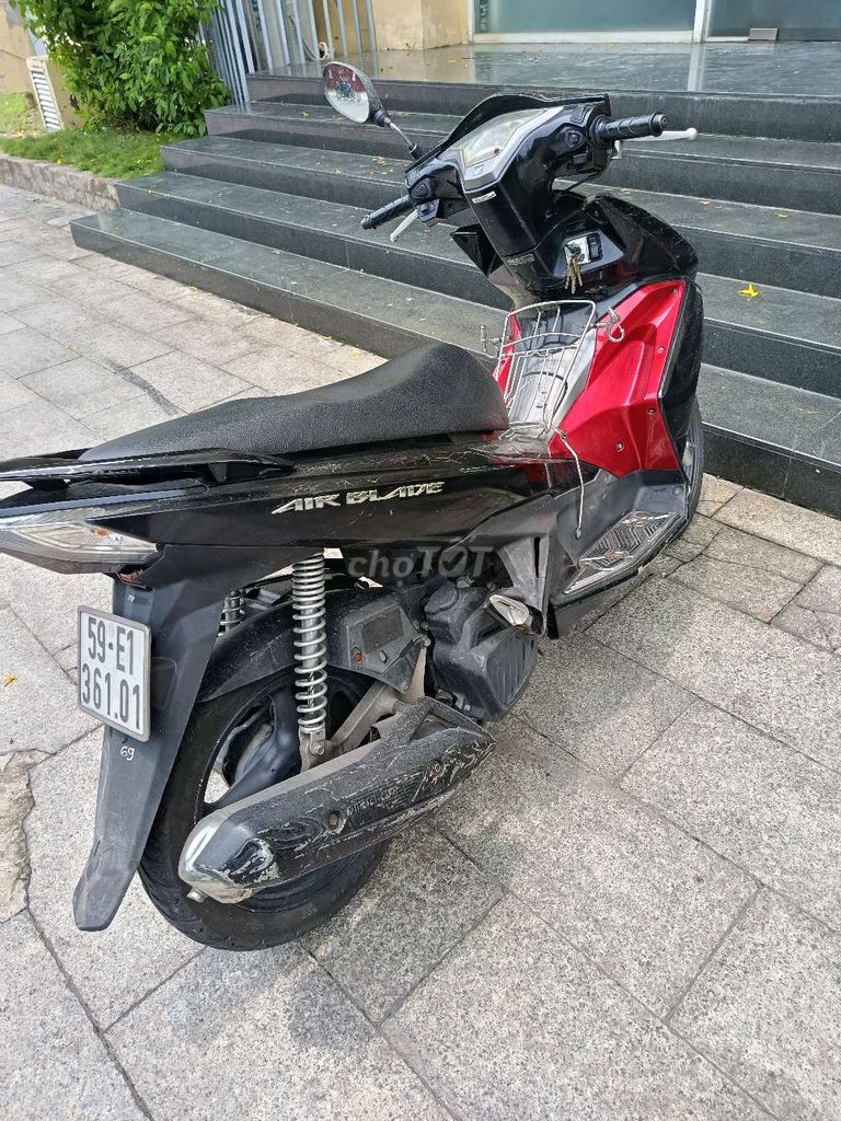 Honda Air Blade 2013 Красно-черный