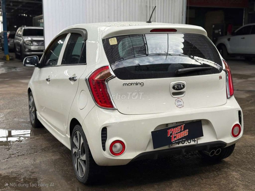 Kia Morning 2016 Si 1.25 AT, màu trắng, 53.000 km. Mua bán Ô tô tại Quận Bình Tân Tp Hồ Chí Minh được đăng bởi Son Do hình 4