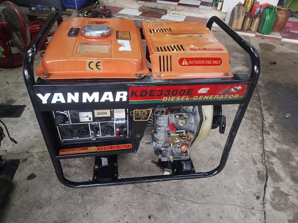 Máy phát điện Yanmar dầu KDE3300E mới 95%. Mua bán Nội thất, đồ gia dụng khác tại Huyện Trảng Bàng Tây Ninh được đăng bởi BÒ ĐỰC  hình 1
