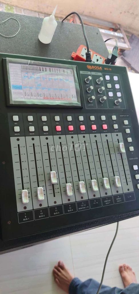 Mixer số Bosa MG16 trắng . Mua bán Tivi, Âm thanh tại Huyện Trà Cú Trà Vinh được đăng bởi nhạc sống quốc dương  hình 1