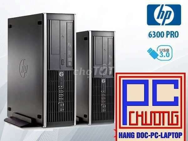 Bộ máy tính hp 6200 pro i7 2600 ram 16g ssd 256g